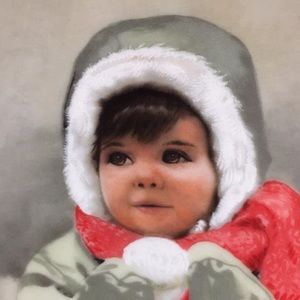 Collector plate “Winter angel” from Donald Zoland.